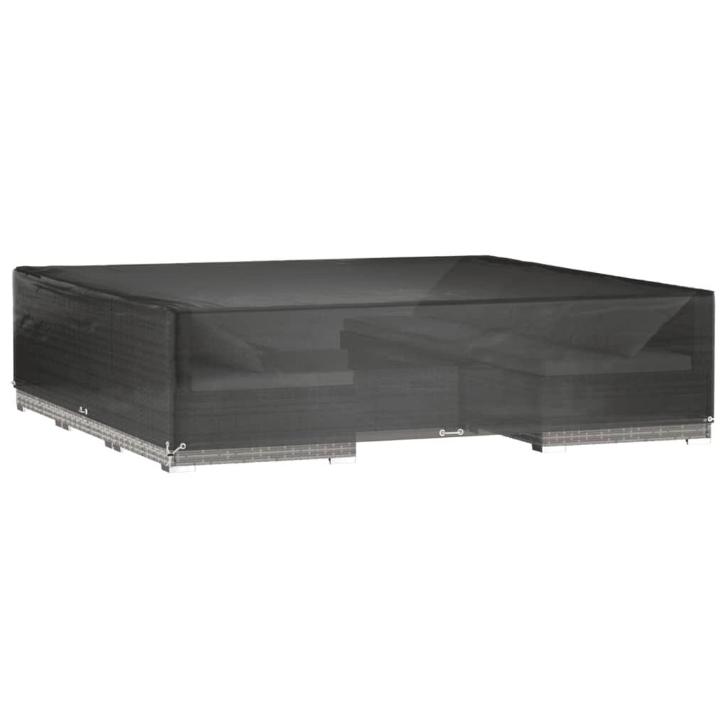 havemøbelovertræk 240x240x55 cm 16 øjer firkantet