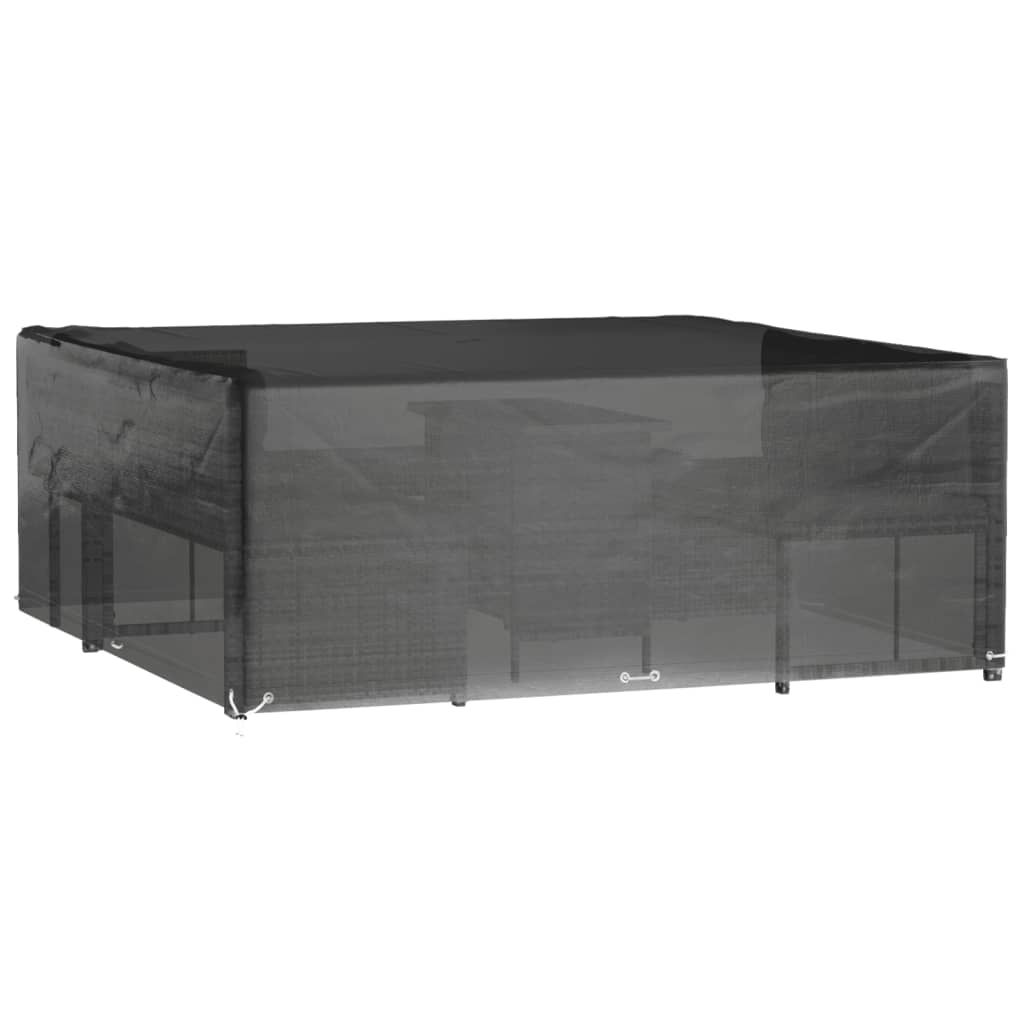 havemøbelovertræk 250x250x90 cm 16 øjer firkantet