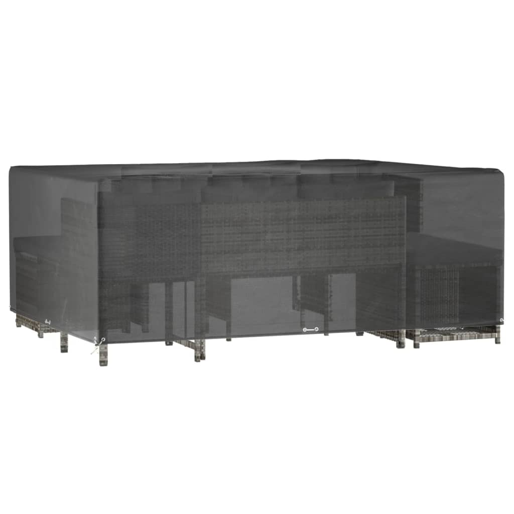 havemøbelovertræk 300x250x90 cm 16 øjer rektangulært