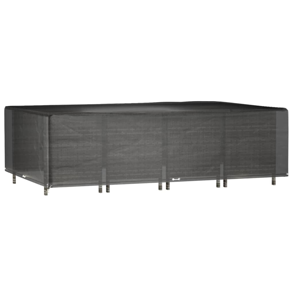 havemøbelovertræk 325x205x90 cm 16 øjer rektangulært