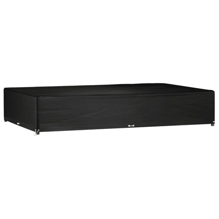 havemøbelovertræk 325x205x60 cm 16 øjer rektangulært