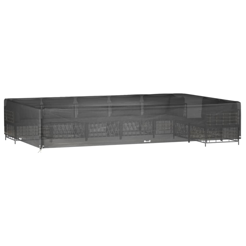 havemøbelovertræk 325x205x60 cm 16 øjer rektangulært