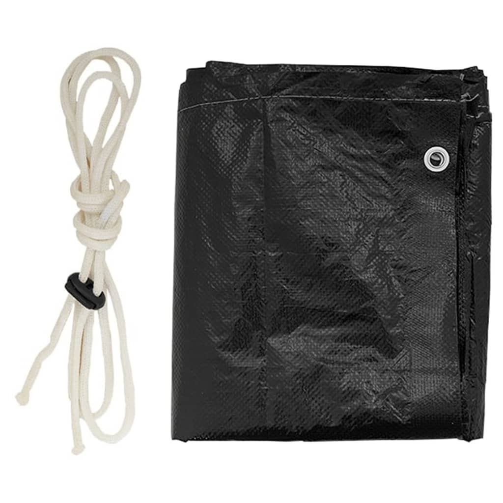overtræk til gyngebænk 215x150x130/150 cm 12 øjer polyethylen