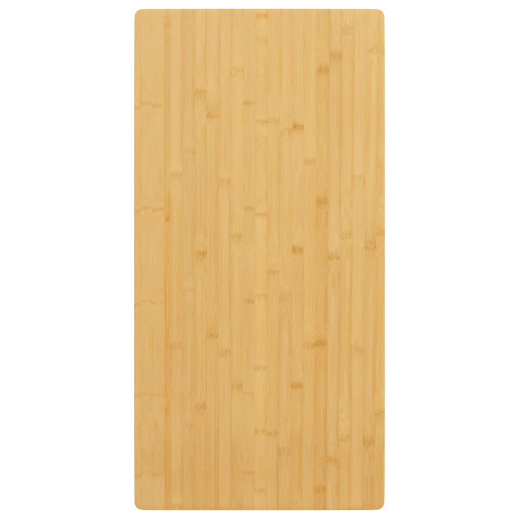 bordplade 40x80x2,5 cm bambus billede