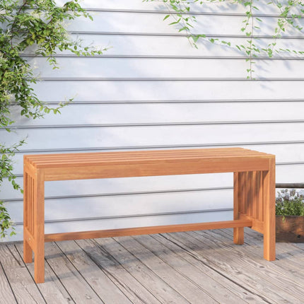 havebænk 110 cm massivt eukalyptustræ
