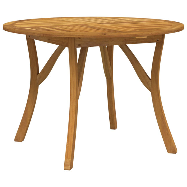 havebord Ø110 cm massivt akacietræ