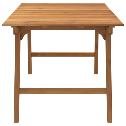 havebord 150x90x75 cm massivt akacietræ