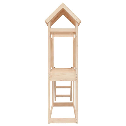 udendørs legesæt 53x110x214 cm massivt fyrretræ
