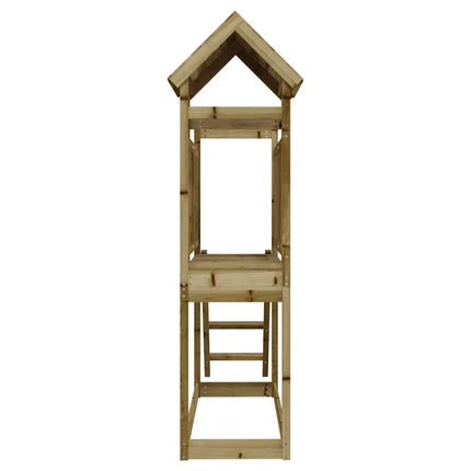 udendørs legesæt 53x110x214 cm imprægneret fyrretræ