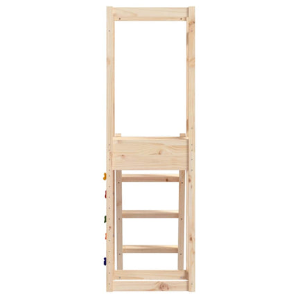 legetårn 53x46,5x169 cm massivt fyrretræ