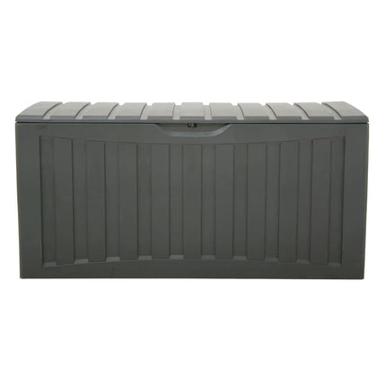 opbevaringsboks 118x53x57 cm polypropylen sort