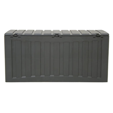 opbevaringsboks 118x53x57 cm polypropylen sort