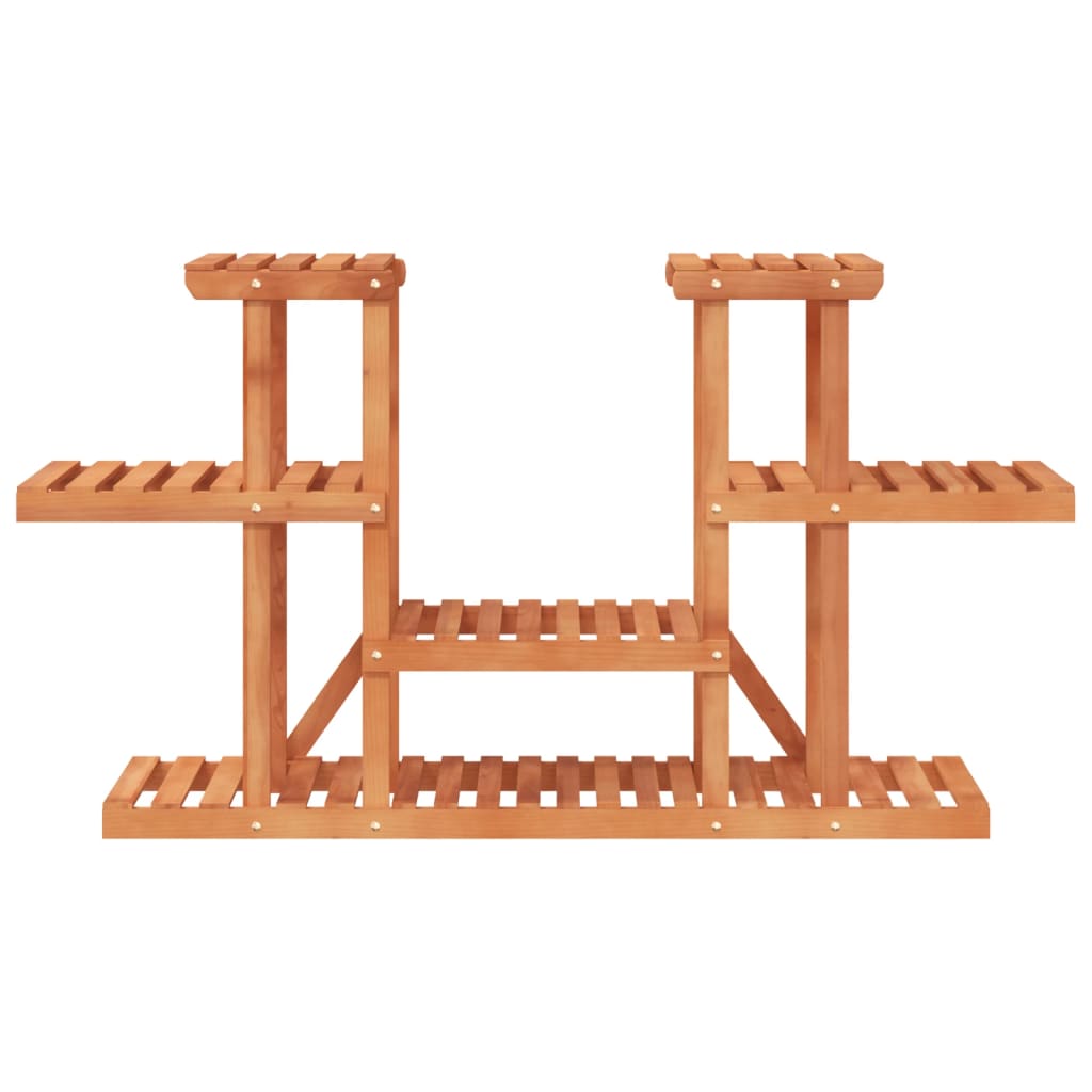 blomsterstativ 110x25x73 cm massivt fyrretræ