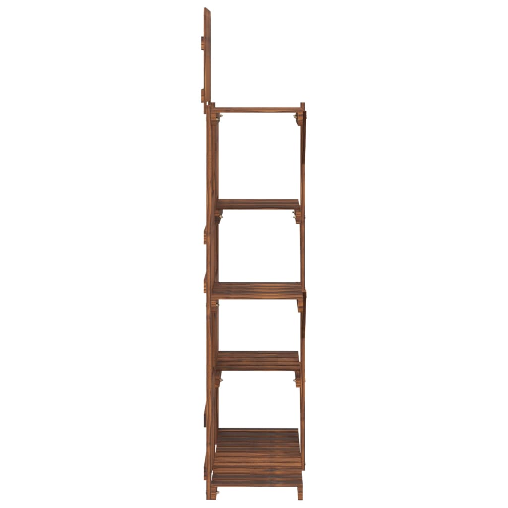 blomsterstativ 60x25x130 cm massivt fyrretræ