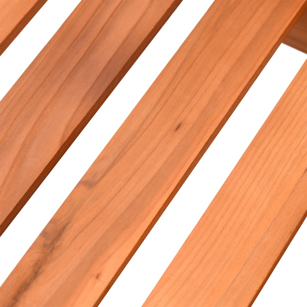 blomsterstativ 95x25x96 cm massivt fyrretræ