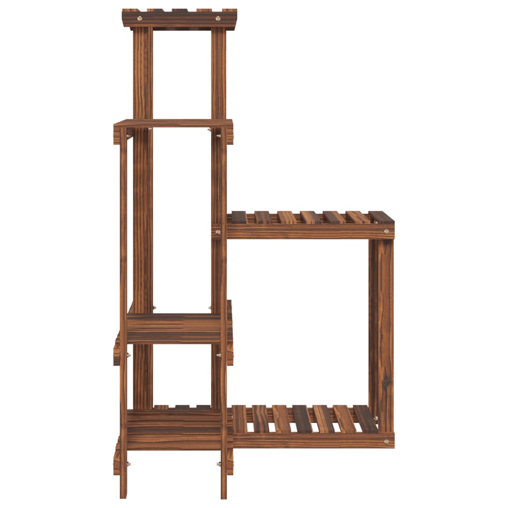 blomsterstativ 62,5x61,5x101,5 cm massivt fyrretræ