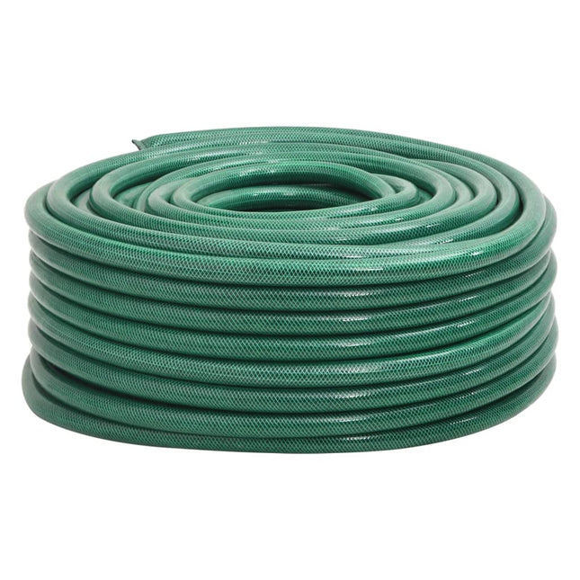 haveslange 1" 100 m PVC grøn