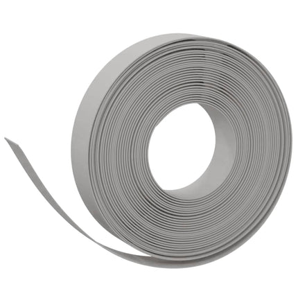 græskanter 2 stk. 10 m 10 cm polyethylen grå