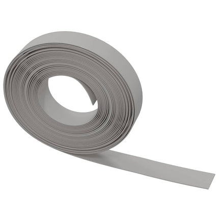 græskanter 2 stk. 10 m 10 cm polyethylen grå