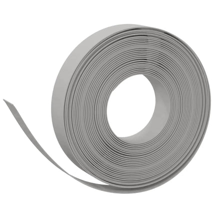 græskanter 4 stk. 10 m 10 cm polyethylen grå