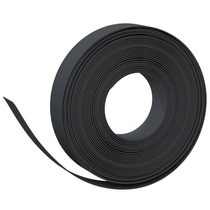 græskanter 3 stk. 10 m 10 cm polyethylen sort