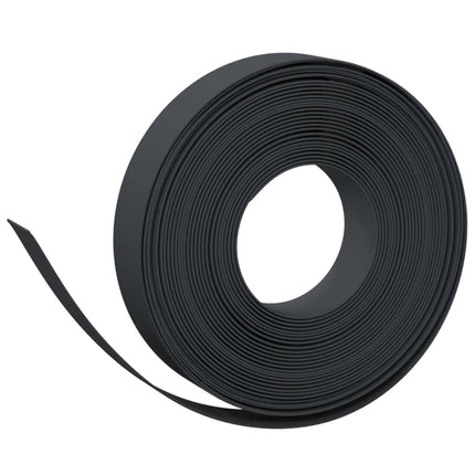 græskanter 5 stk. 10 m 10 cm polyethylen sort