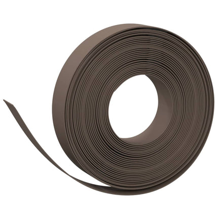 græskanter 2 stk. 10 m 10 cm polyethylen brun