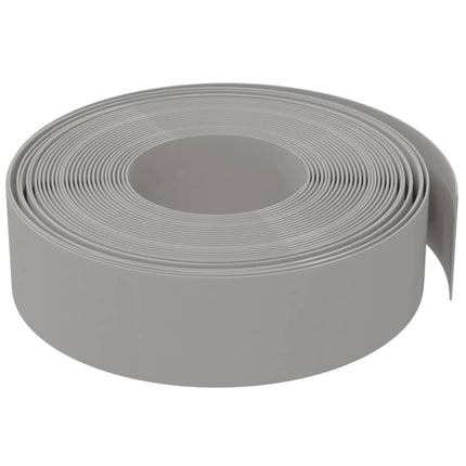 græskanter 5 stk. 10 m 15 cm polyethylen grå