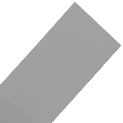 græskanter 5 stk. 10 m 15 cm polyethylen grå