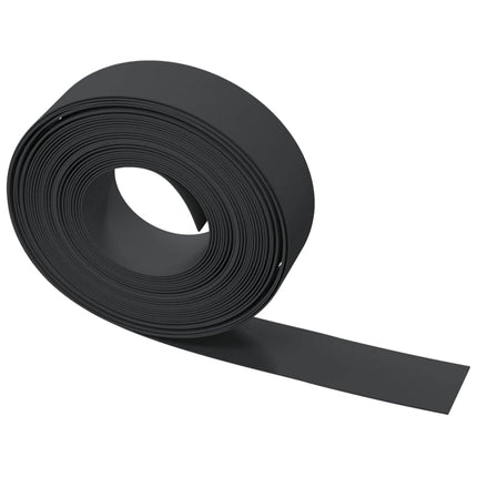 græskanter 4 stk. 10 m 15 cm polyethylen sort