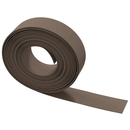 græskanter 4 stk. 10 m 15 cm polyethylen brun