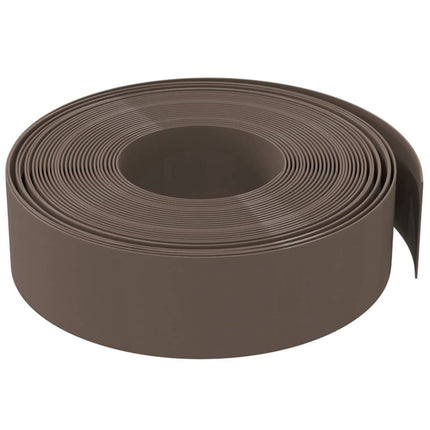 græskanter 5 stk. 10 m 15 cm polyethylen brun
