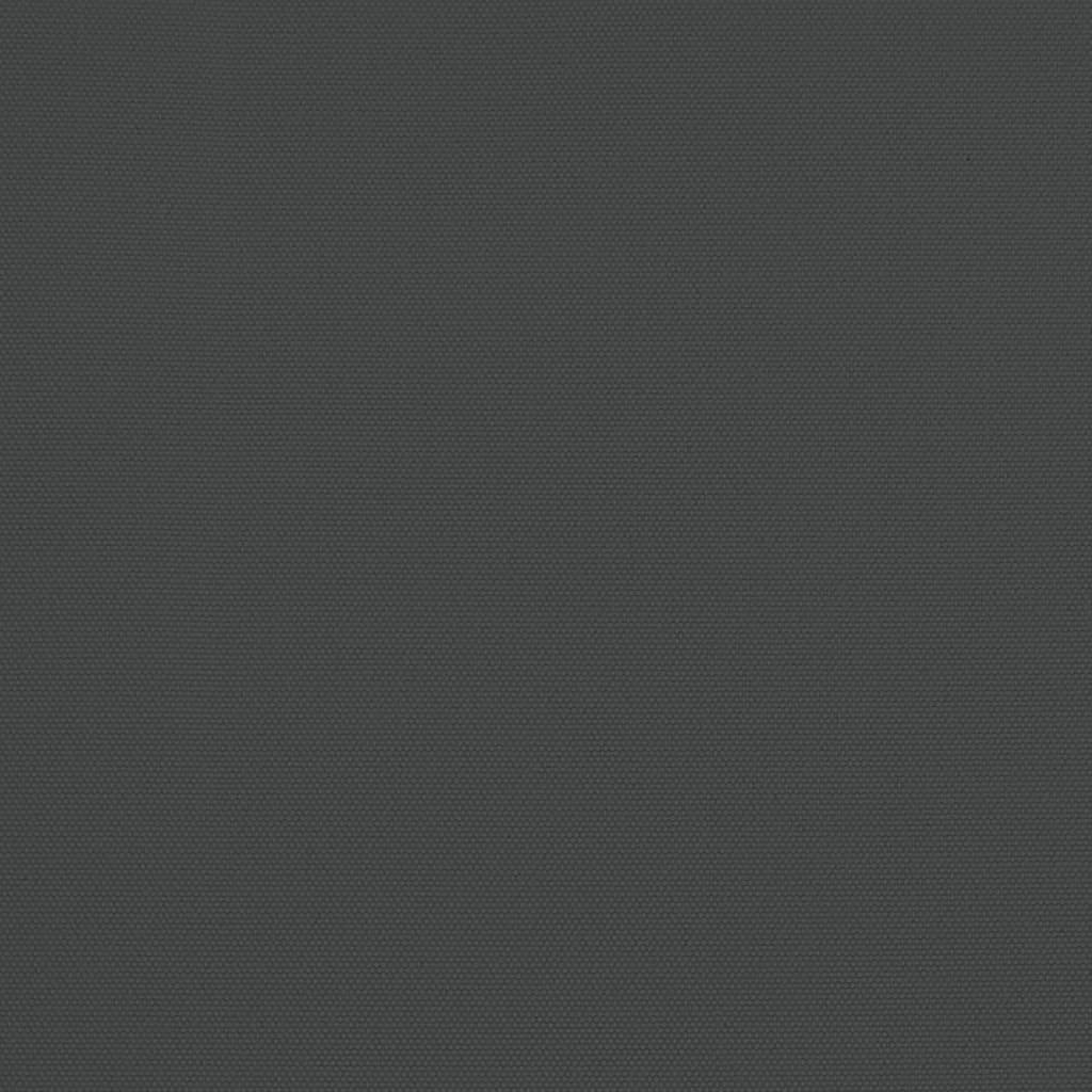 haveparasol med træstang 196x231 cm antracitgrå