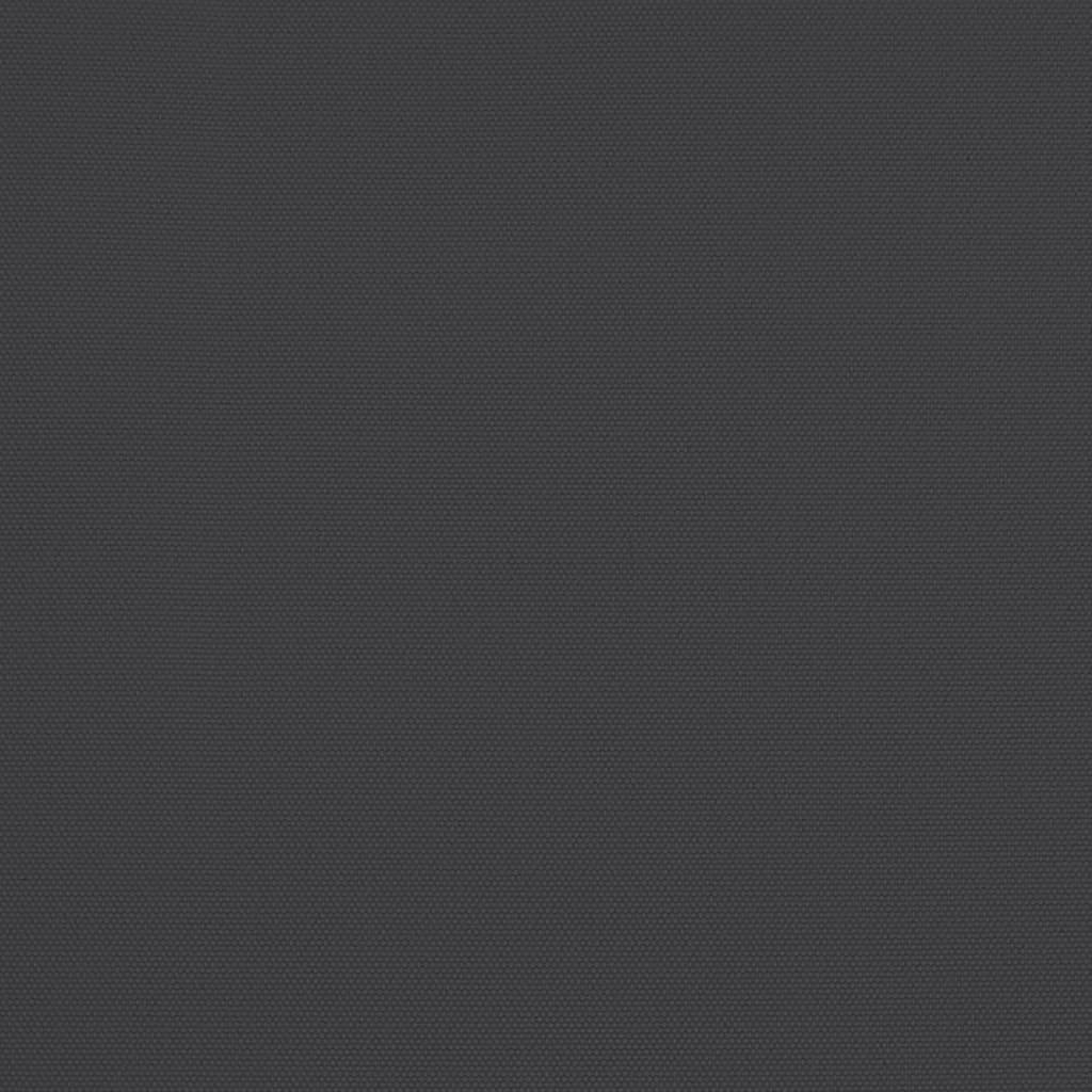 haveparasol med træstang 196x231 cm sort