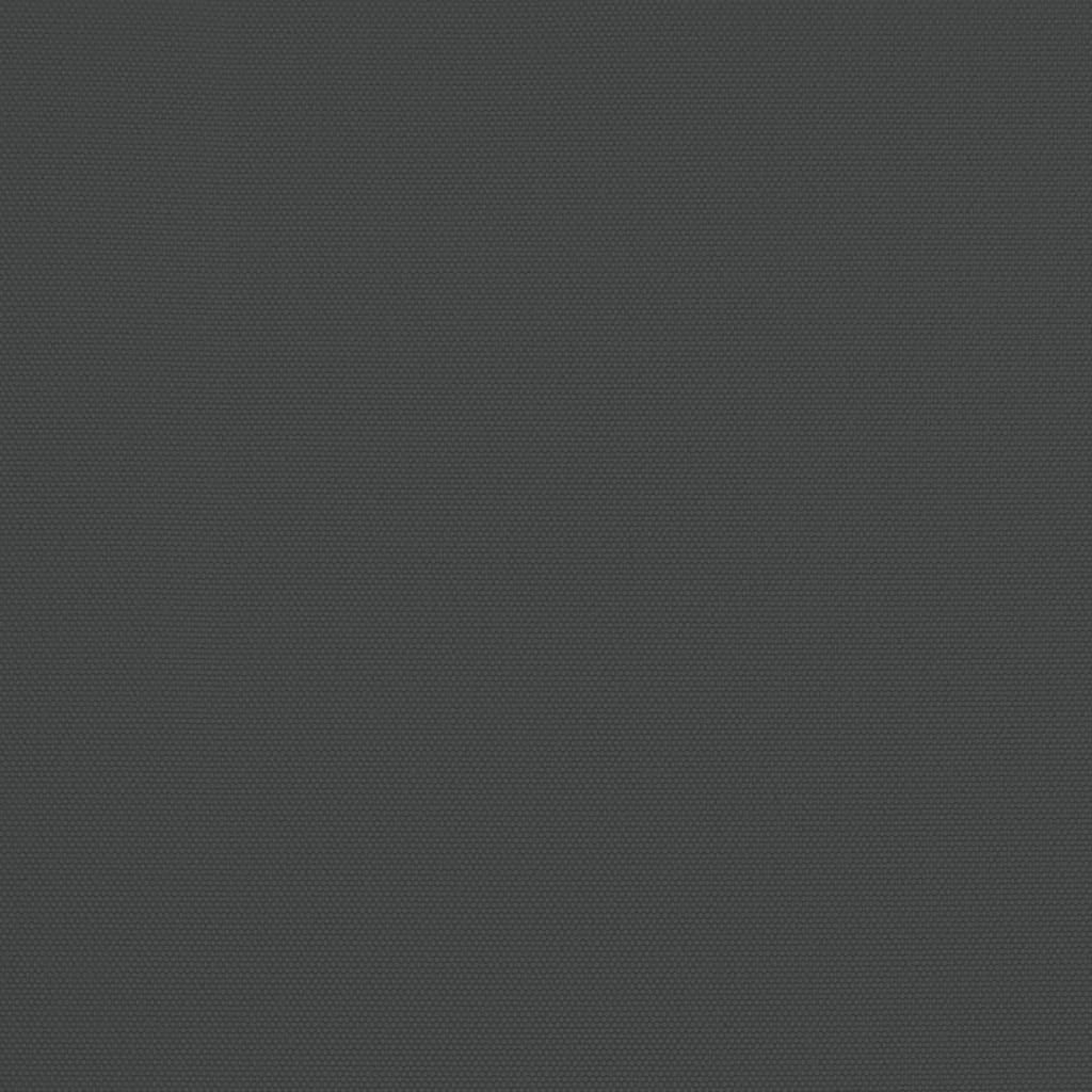 haveparasol med træstang 299x240 cm antracitgrå