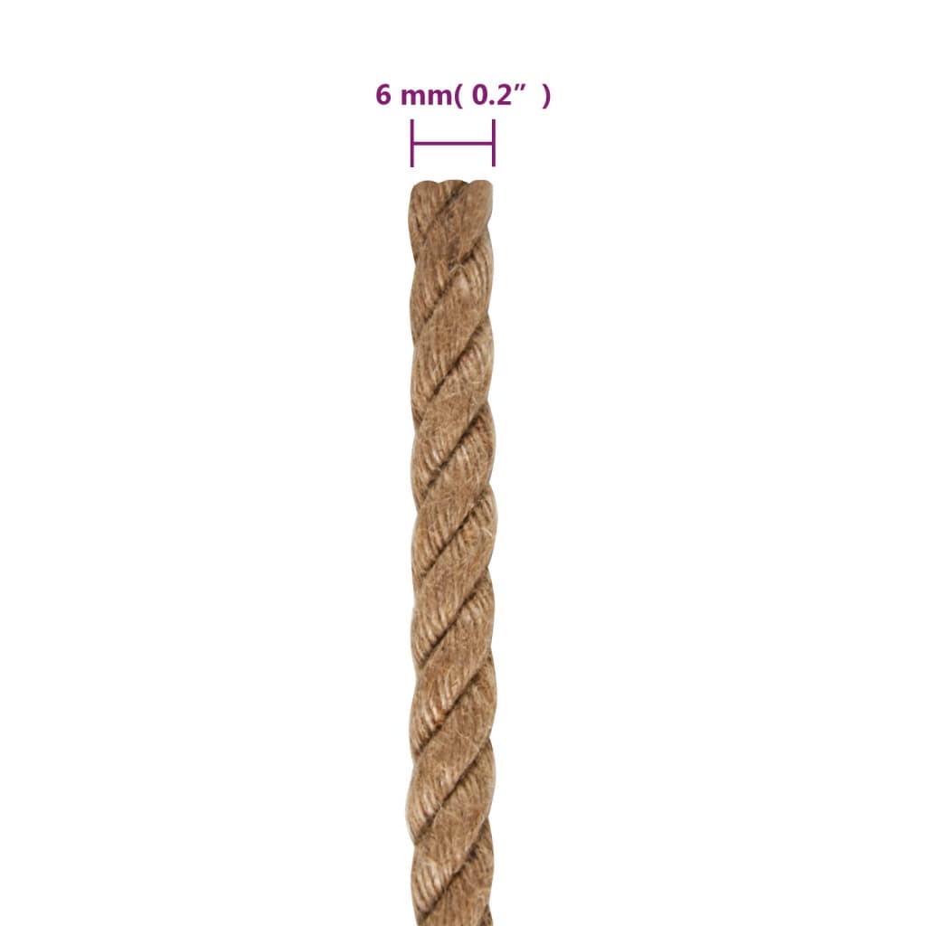 jutereb 50 m langt 6 mm tykt