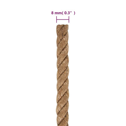 jutereb 50 m langt 8 mm tykt