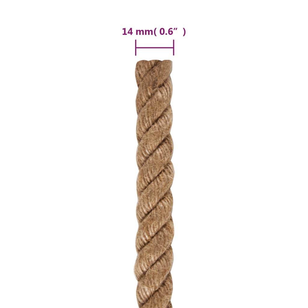 jutereb 50 m langt 14 mm tykt
