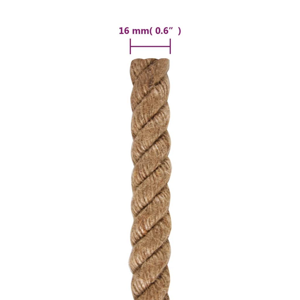 jutereb 50 m langt 16 mm tykt