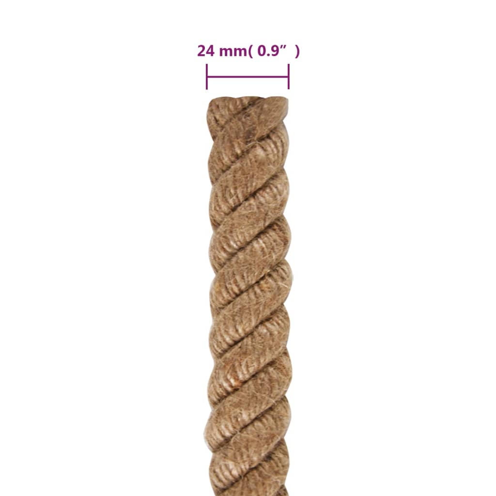 jutereb 50 m langt 24 mm tykt