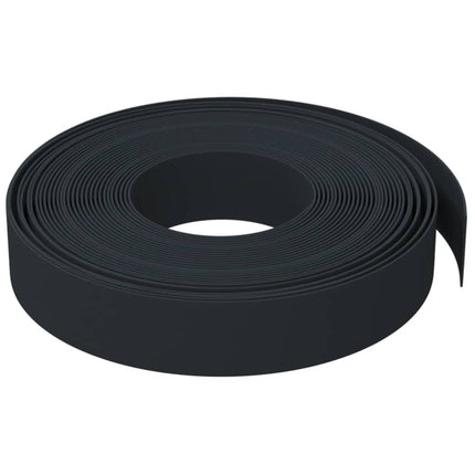 græskant 10 m 10 cm polyethylen sort