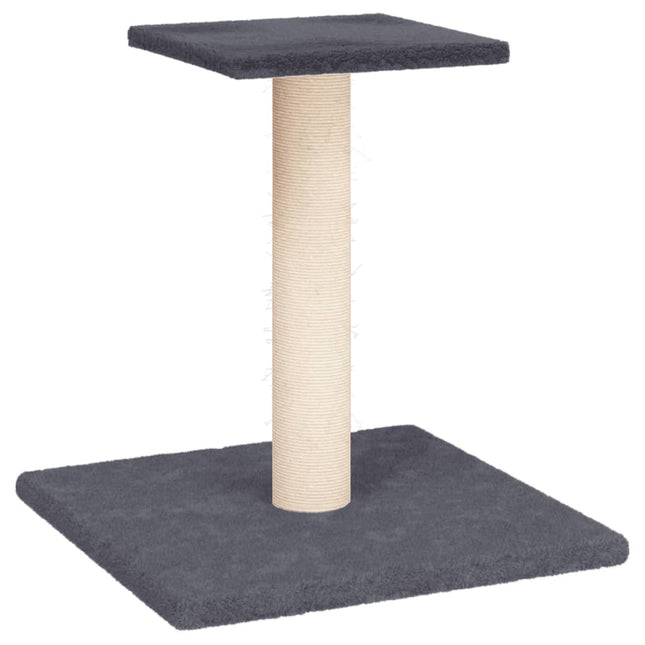 kradsetræ med platform 38 cm mørkegrå