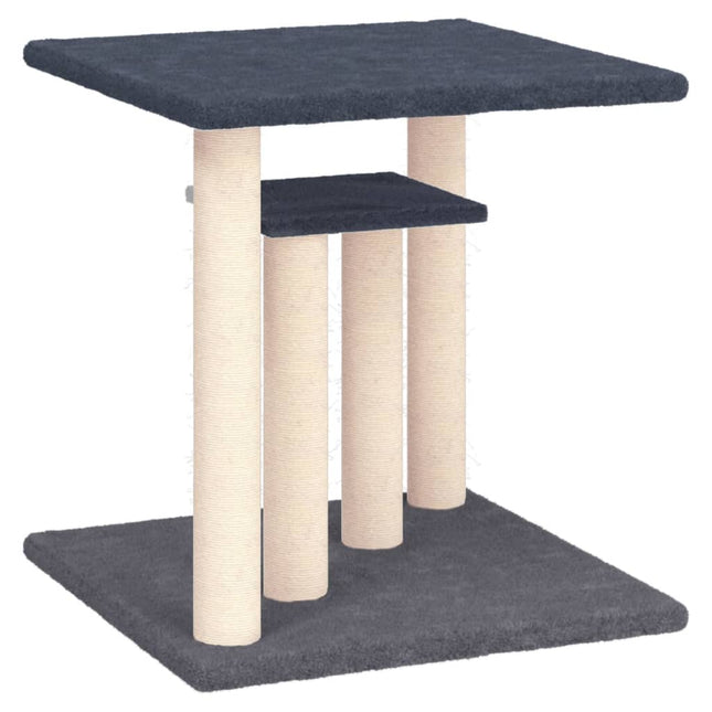 kradsetræ med platforme 50 cm mørkegrå