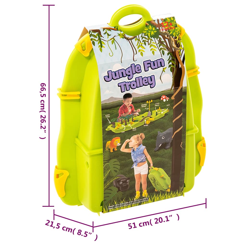 vandbane Jungle 51x21,5x66,5 cm polypropylen