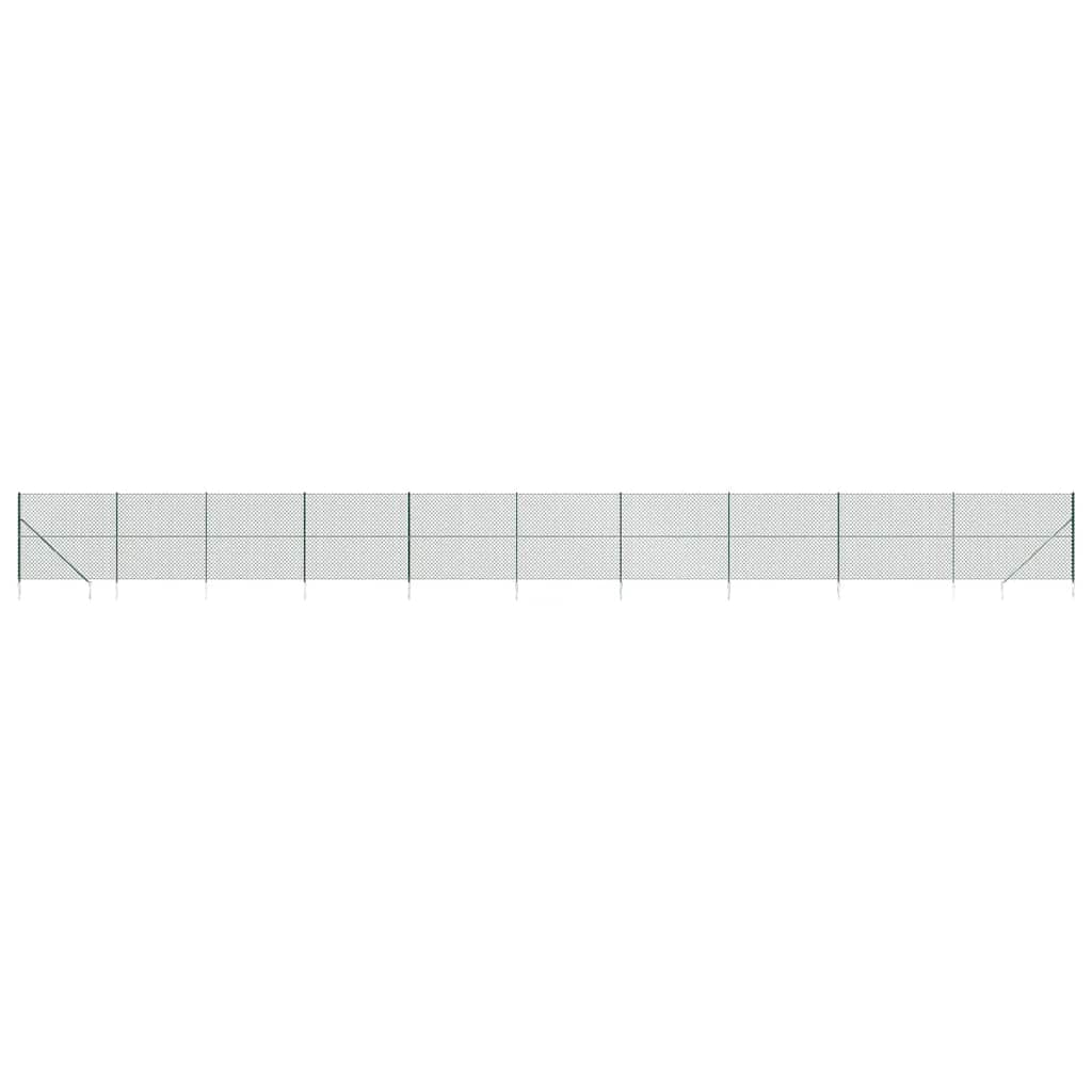trådhegn med jordspyd 1,4x25 m grøn