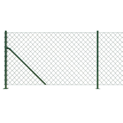 trådhegn med flange 1x10 m grøn
