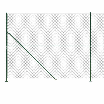 trådhegn med flange 1,6x10 m grøn