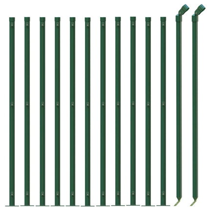 trådhegn med flange 1x25 m grøn