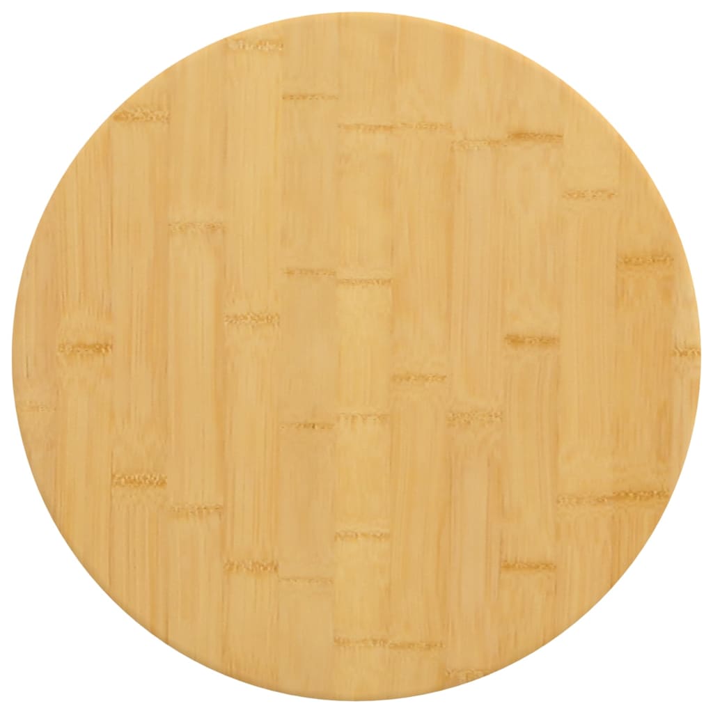 bordplade Ø30x1,5 cm bambus billede