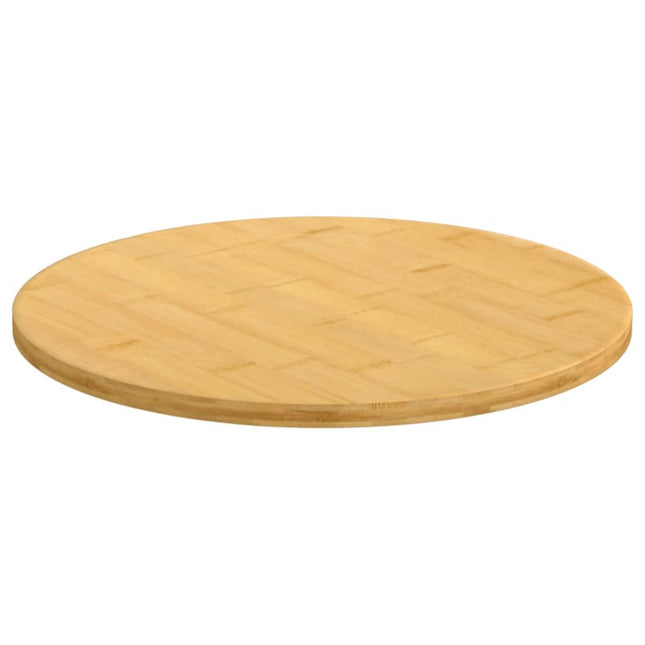 bordplade Ø30x1,5 cm bambus